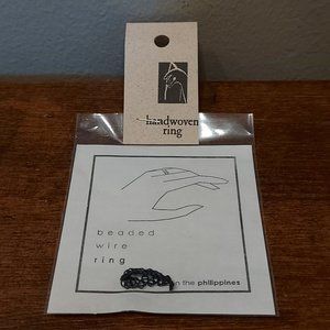 💎 3 /$20💎 Handwoven Beaded Wire Ring